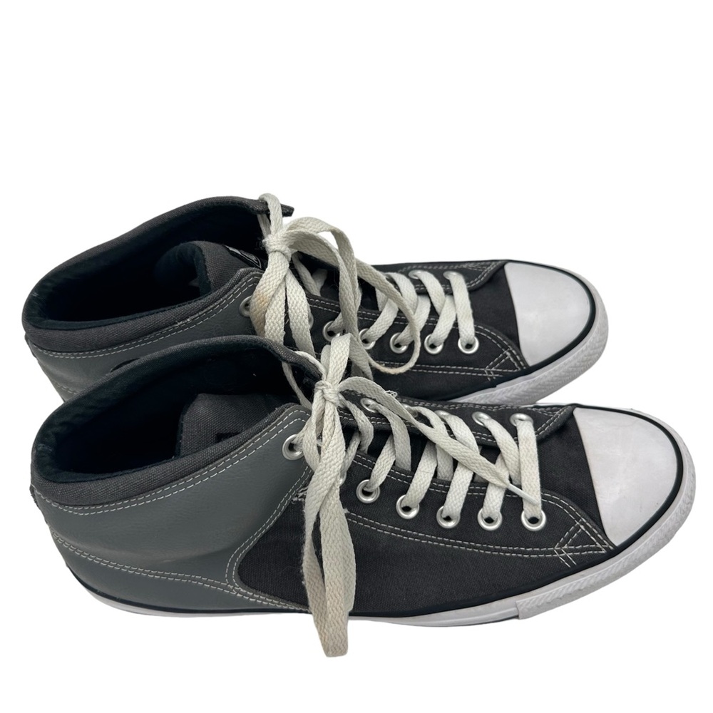 Converse Men’s All Star Chuck Taylor Gray High Top size 10.5 - Picture 6 of 10